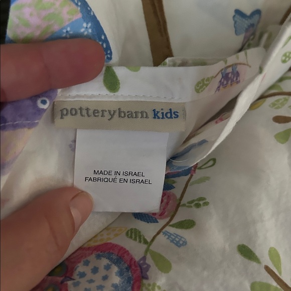 Pottery Barn Kids Haley Owl 🦉 Trees Twin sheets